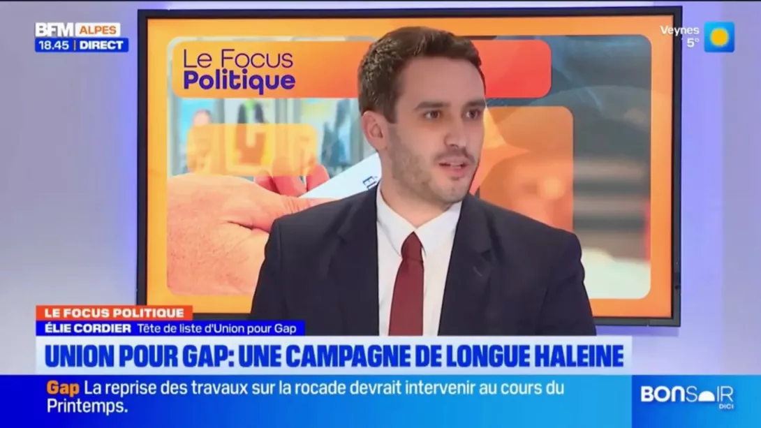 Elie Cordier sur BFMTV DICI